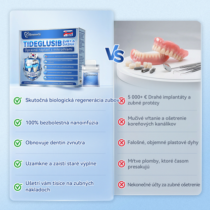 🦷𝐆𝐥𝐢𝐦𝐦𝐞𝐫𝐥𝐲® Tideglusib zuby a dasna Opravná náplasť s mikroihlami  | Pokročilé zubné pásiky s aktiváciou kmeňových buniek (obnova skloviny a dentínu • posilnenie ďasien • odstránenie zubného kameňa a zápachu • zastavenie citlivosti zubov)) 3.0