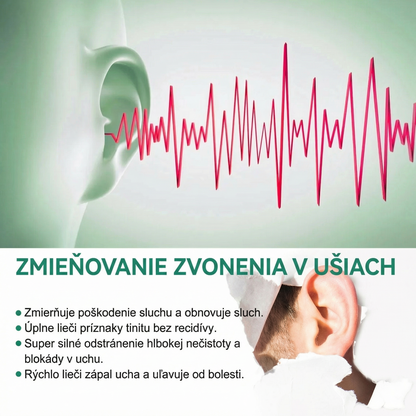 Zavrly Ušné kvapky proti tinnitu pre čisté uši a maximálne pohodlie – okamžitá úľava od tinnitu a nepohodlia v ušiach🎶